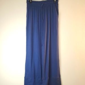 Yidarton Blue high rise, wide leg pants size M